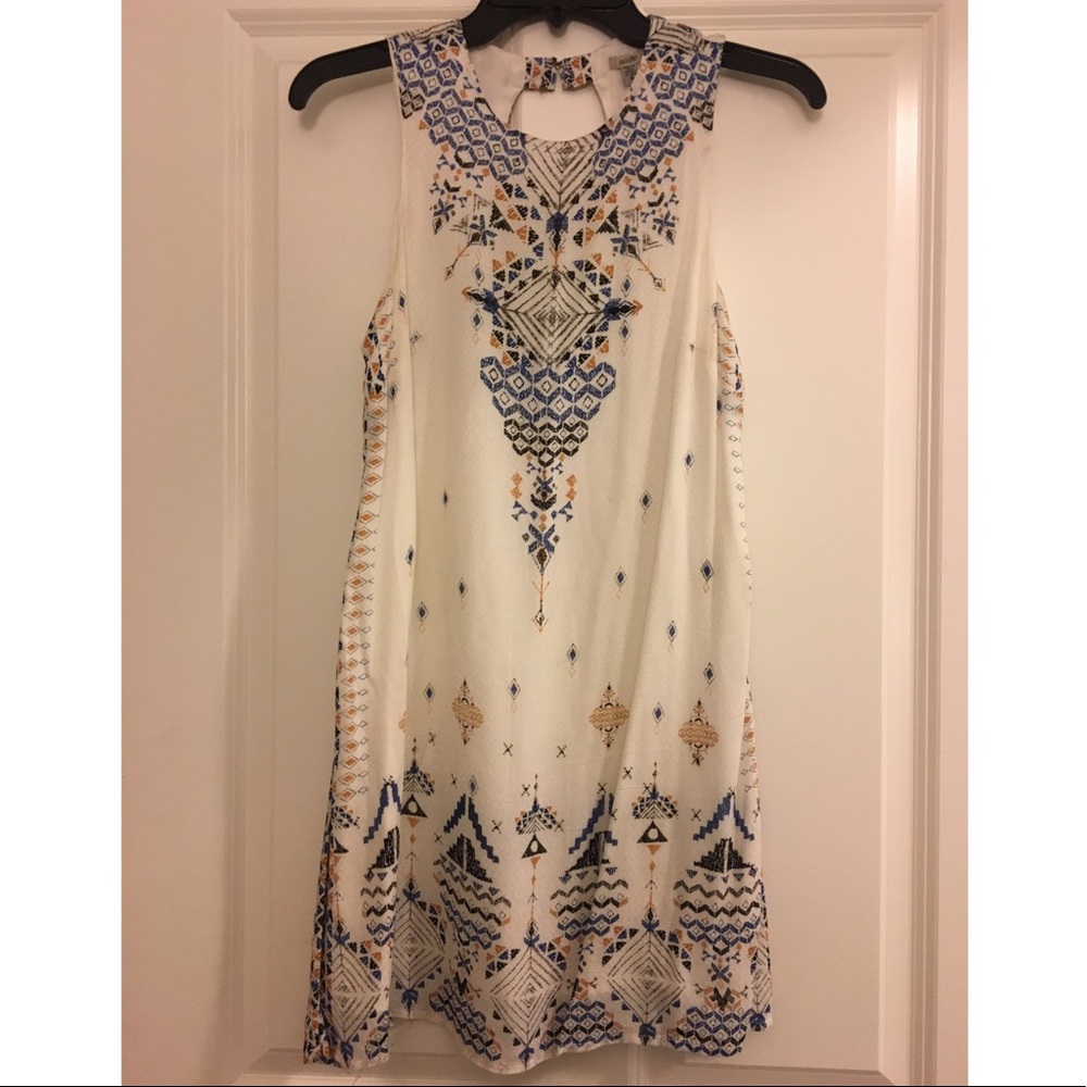 White print dress from urban outfitters